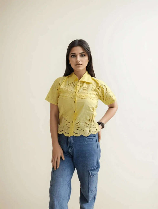 Yellow Hakooba Shirt - VIBE