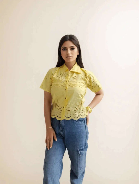 Yellow Hakooba Shirt - VIBE