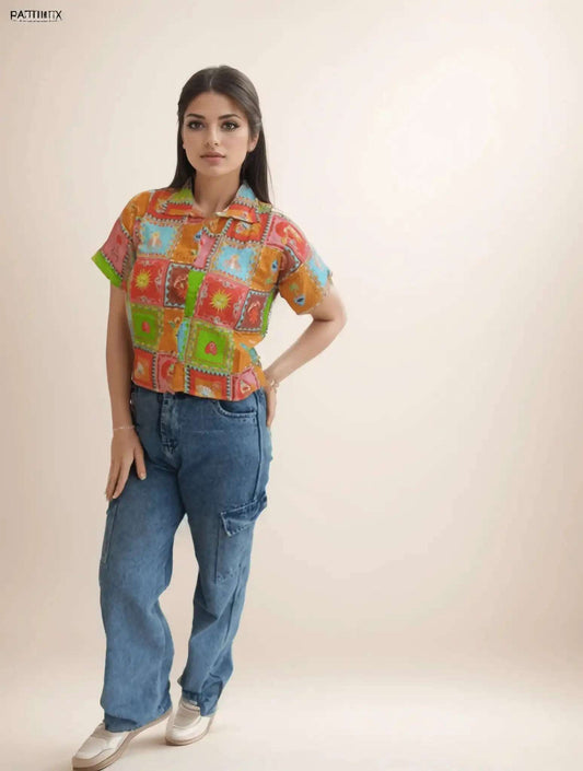 Rajasthani Print Shirt - VIBE