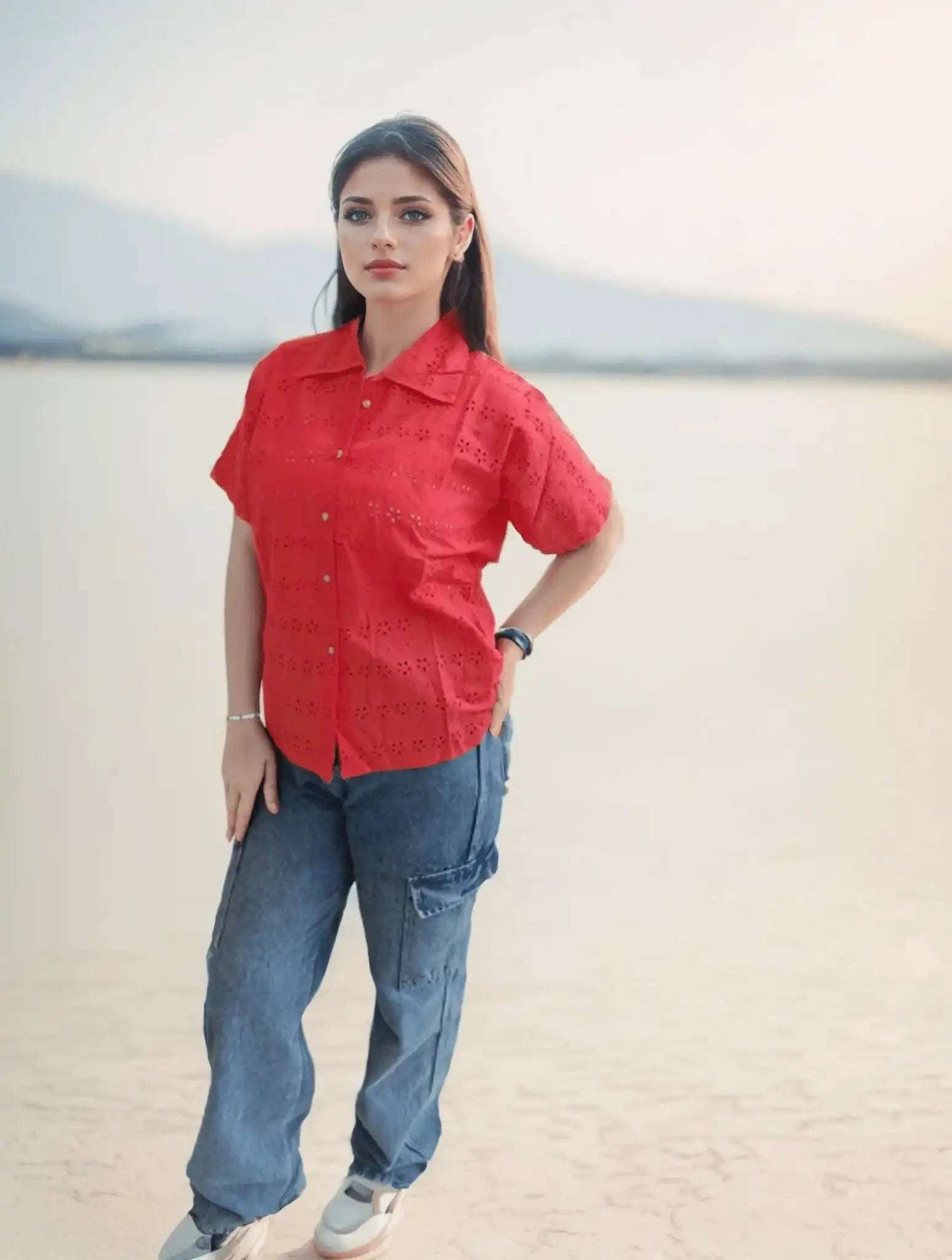 Red Hakooba Shirt 2 - VIBE