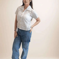 White Hakooba Shirt - VIBE