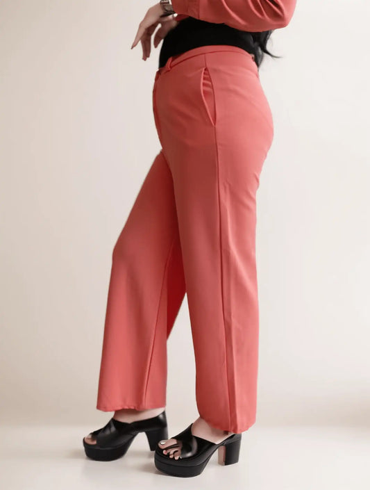 Light Orange Formal Pant - VIBE