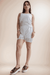 White Ethenic Shorts Cordset - VIBE