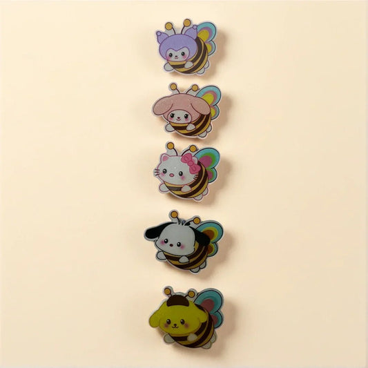 Kawai Hair Clips ( Pack Of 5 ) - VIBE