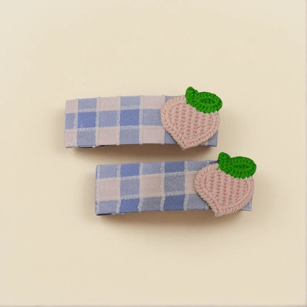 Fruit Design Hair Clip Pair - VIBE