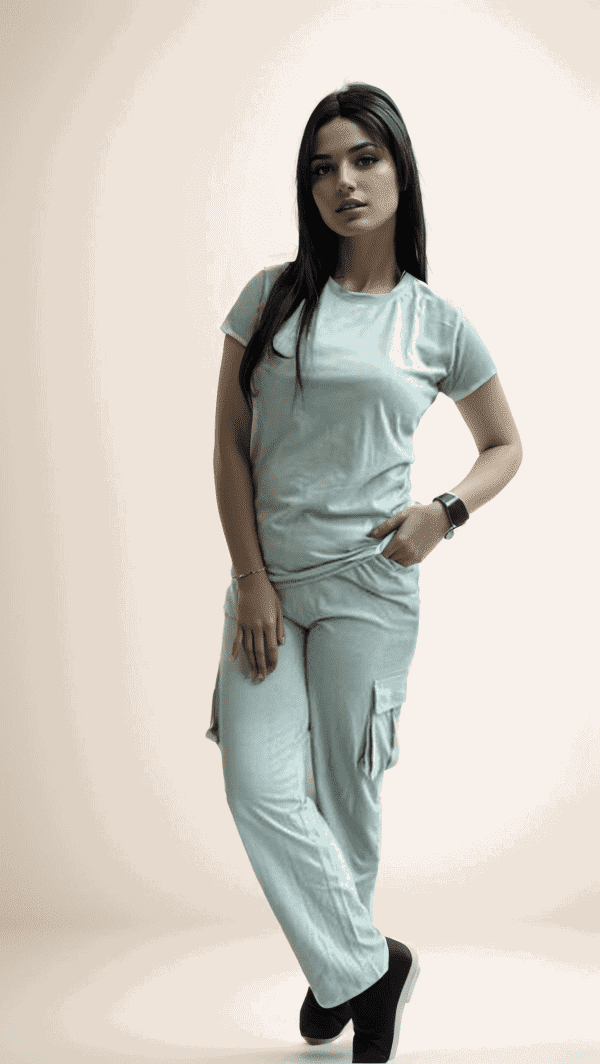 Turquoise Cargo Cordset - VIBE