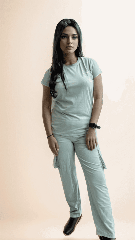 Turquoise Cargo Cordset - VIBE