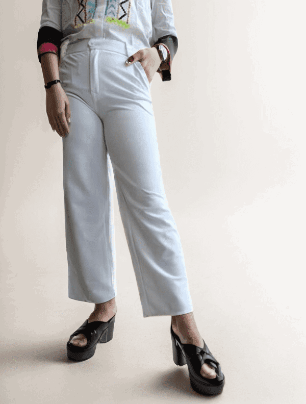 White Formal Pant - VIBE