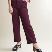 Maroon Formal Pant - VIBE