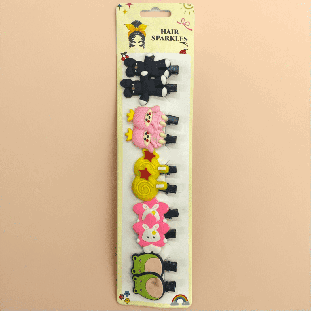Hair Clip Combo 1 ( 5 pair ) - VIBE