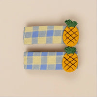 Fruit Design Hair Clip Pair - VIBE
