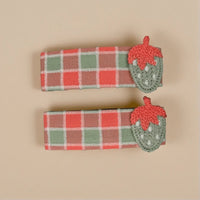 Fruit Design Hair Clip Pair - VIBE