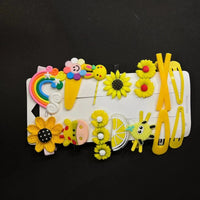 Yellow Hair Clip Combo - VIBE