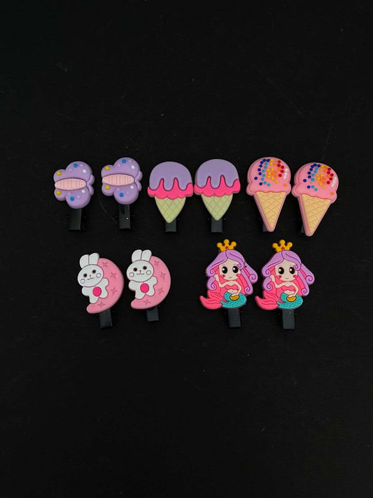 Hair Clip Combo 9 ( 5 pair ) - VIBE