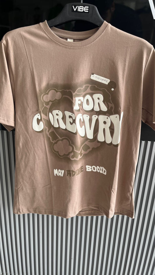 For Creativity Puff Print Tshirt