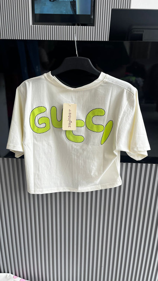 Gucci Front&Back Print Tshirt