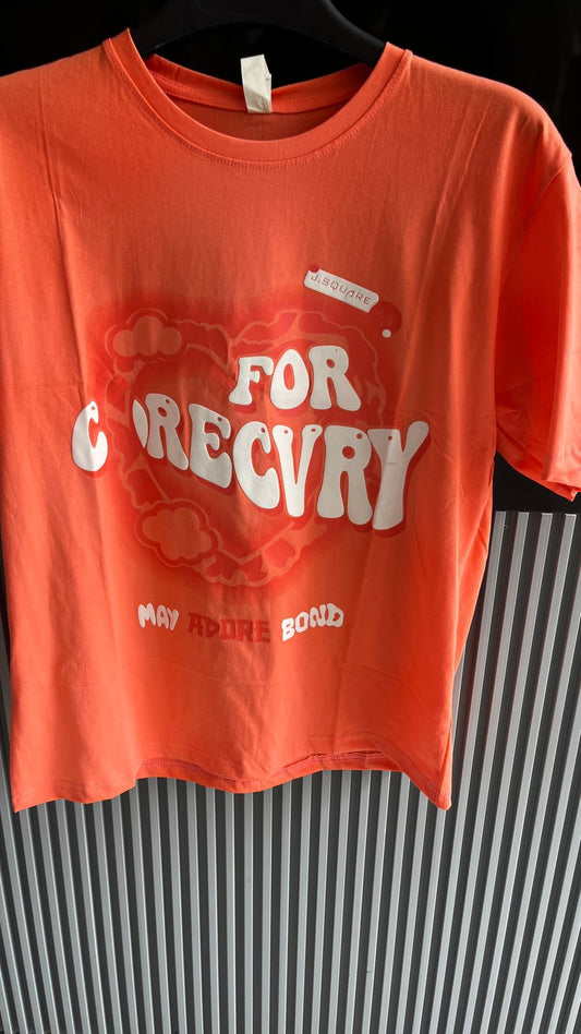 For Creativity Puff Print Tshirt