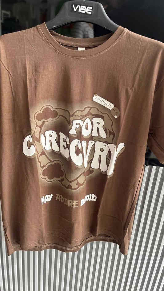 For Creativity Puff Print Tshirt