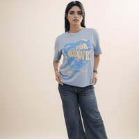 For Creativity Puff Print Tshirt